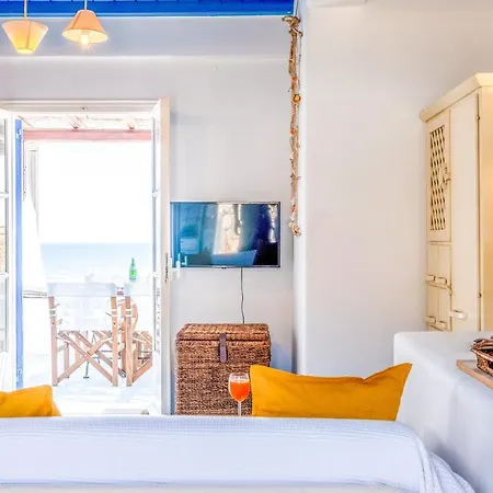 Casa de Férias Sunny Getaway In Lia Mykonos Kalafatis