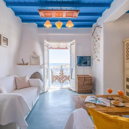 Casa de Férias Sunny Getaway In Lia Mykonos Kalafatis